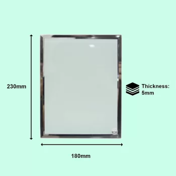 Beautiful Sublimation Glass Frame with 8 x 6 Inch in size