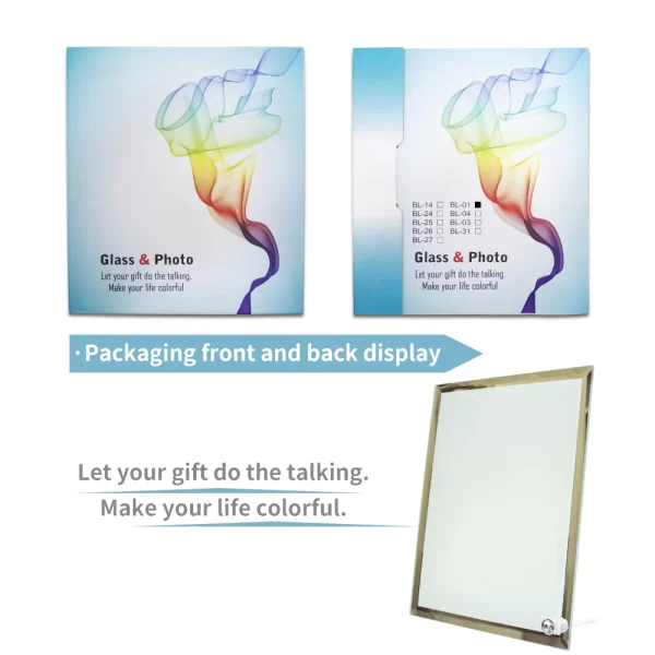 Beautiful Sublimation Glass Frame with 8 x 6 Inch in size - Image 3