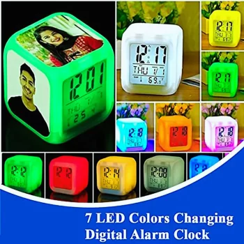 Multi Color Customized Alarm clock