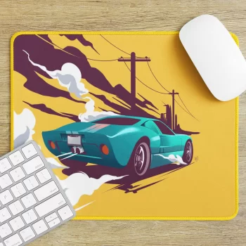 Mouse pad With Cool Car in Print