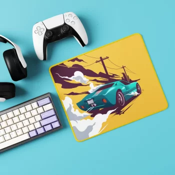 Mouse pad With Cool Car in Print