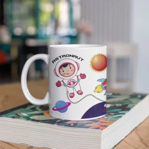 Astronaut Moon special White Coffee Cup
