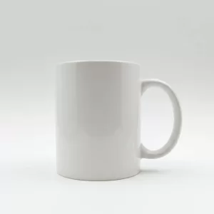 Customife White Polymer Mug 325ml – Lightweight Plastic Mug | Personalized Shatter-Proof Gift with Custom Print