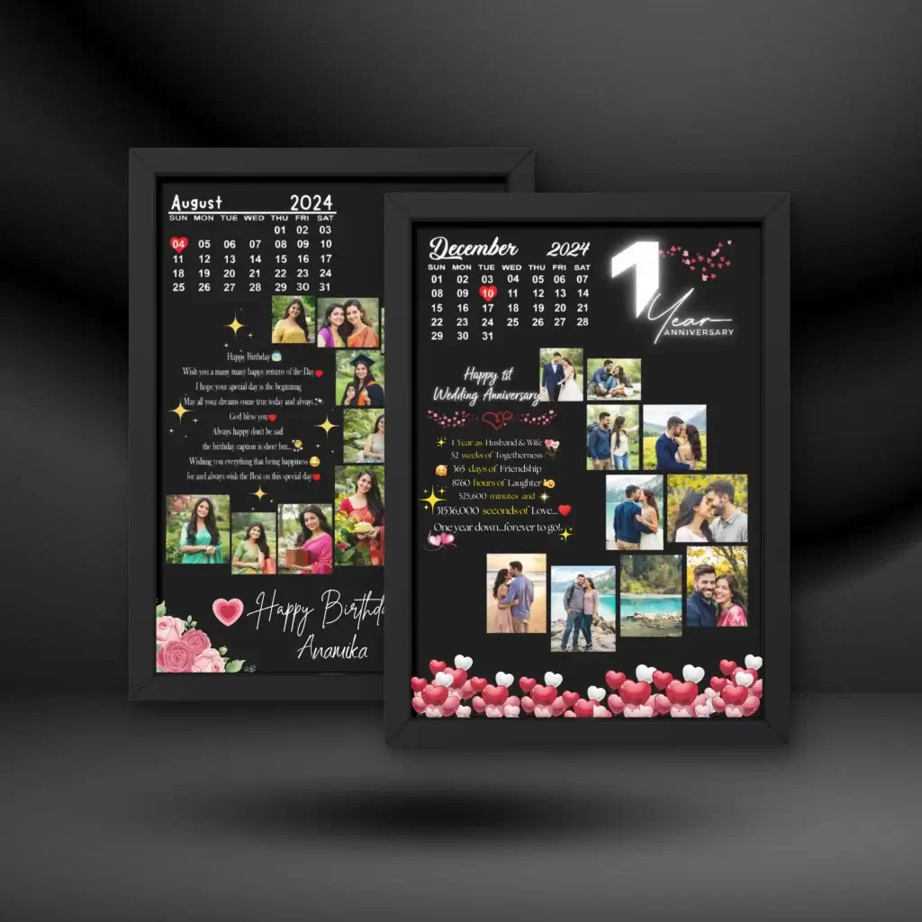 Calender Photo Frame